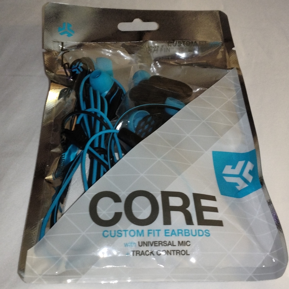 JLabs Core Custom Fit Earbuds. Sealed package.